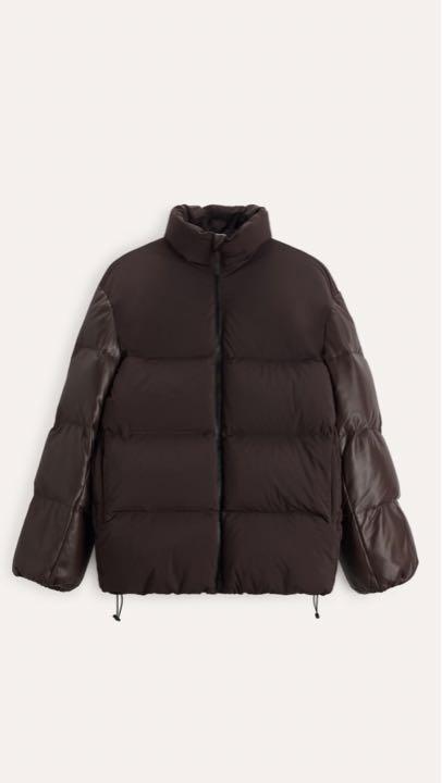 STUDIO NICHOLSON + ZARA ダウンジャケット ZARA STUDIO NICHOLSON コントラスト ダウン S（中古・古着通販