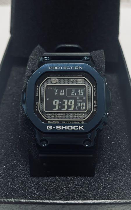 G-SHOCK メタルベゼル青GMW-B5000G-2JF