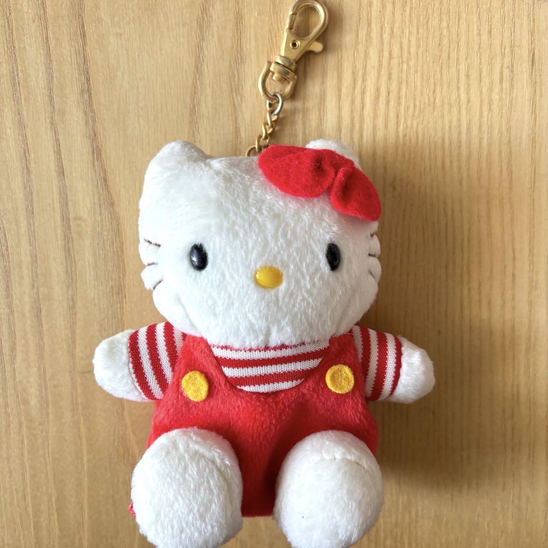 【激レア】キティ マスコットストラップ 平成レトロ 羽リュック 平成レトロ サンリオ キティ プチリュック キーホルダー