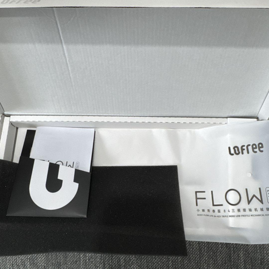 【2025年3月31日購入】LOFREE Flow Lite 84