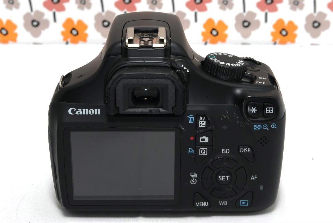 【返品保証】❤Canon Kiss X50❤スマホ転送OK❤ダブルレンズ❤