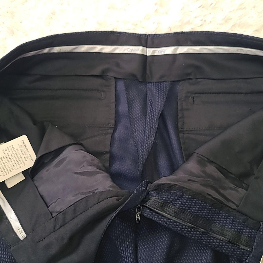 カルバンクライン プラチナム ネイビー セットアップ 2B XL 背抜き