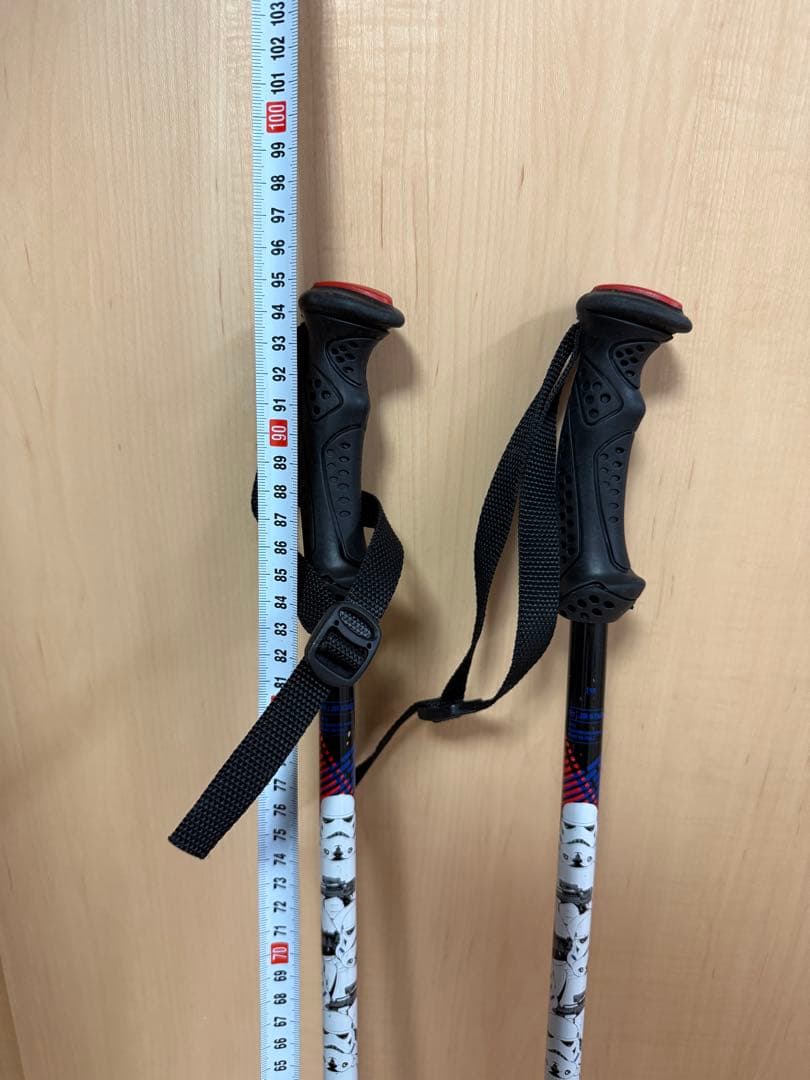 ATOMIC REDSTER J2 スキー板 120 ストックつき ATOMIC REDSTER J2 スキー板 120 ストックつき