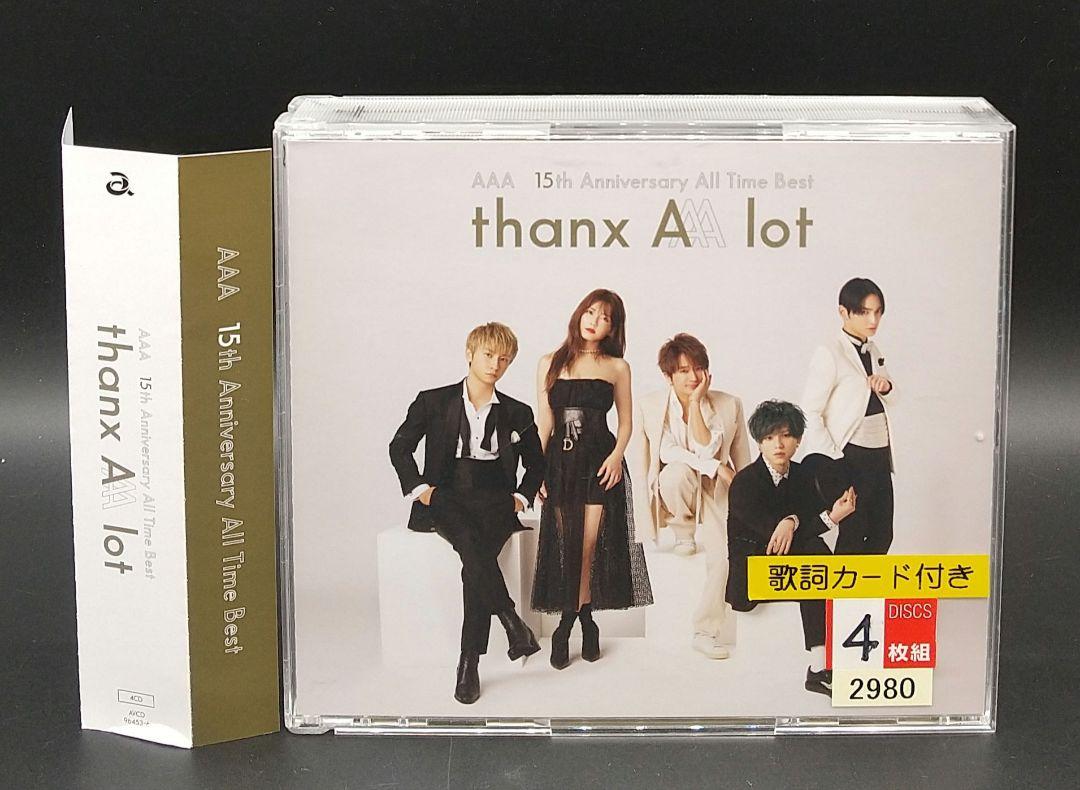 AAA/15th All Time Best-thanx AAA lot-」 - メルカリ