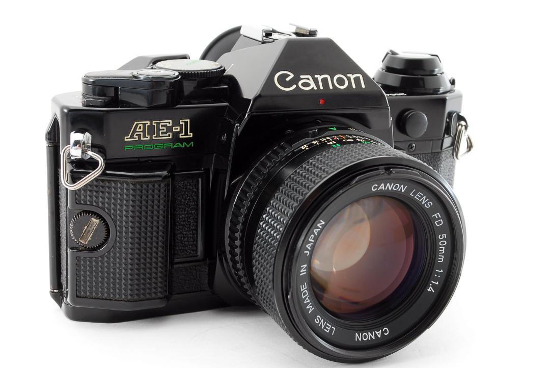のみでかびↅ 美品 Canon AE-1 Program New FD 50mm F1.4 BoGbK-m25646417670 カメラ