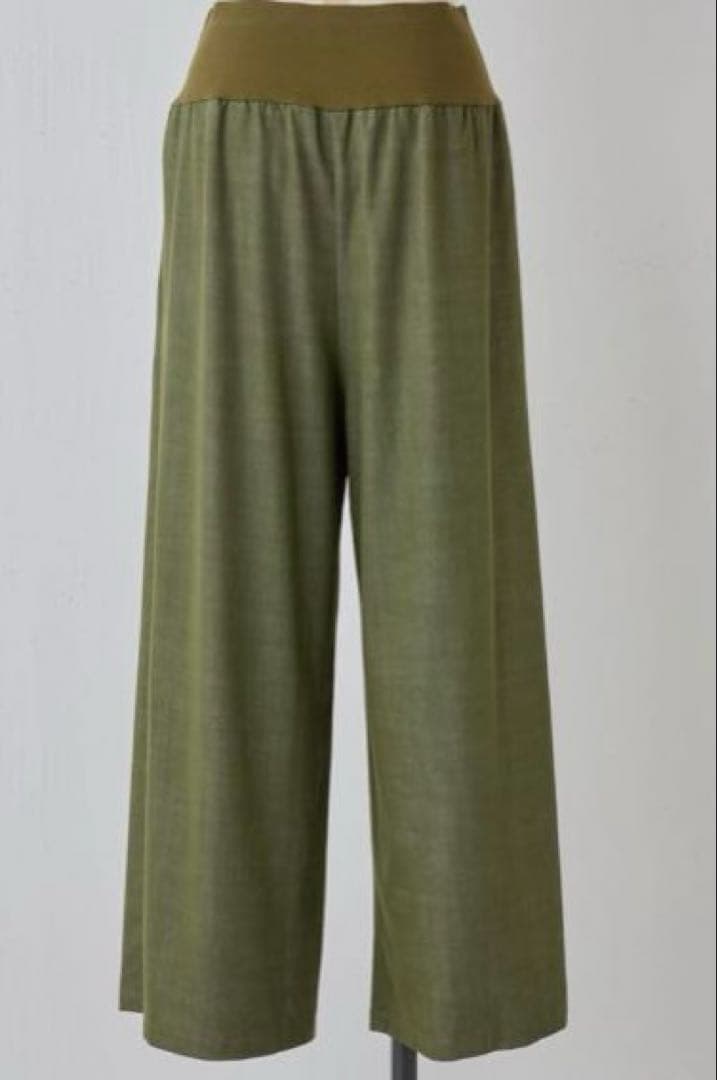 ビアズリー 定番ウエストリブパンツ