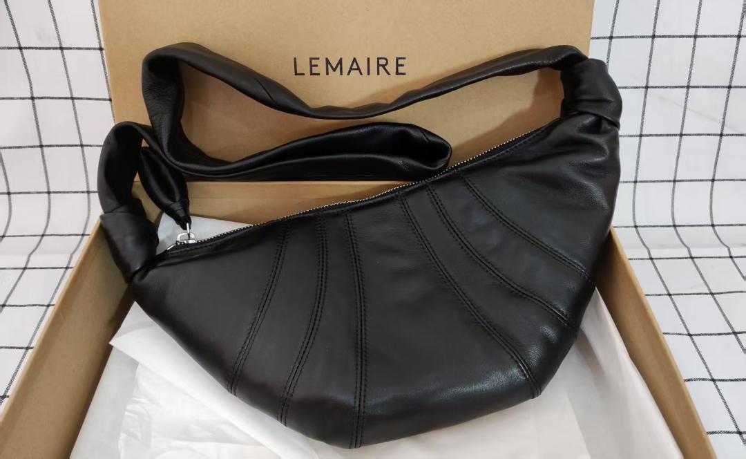 LEMAIRE☆メッシュ ショルダーバッグ ミニ Lemaire Ransel Mini Satchel Black