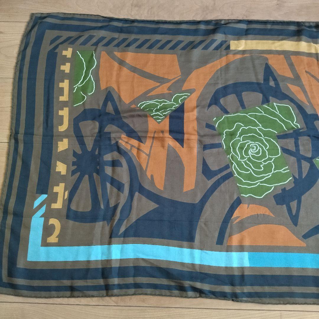 美品】箱付き エルメス ストール スカーフ パズル ロング HERMES