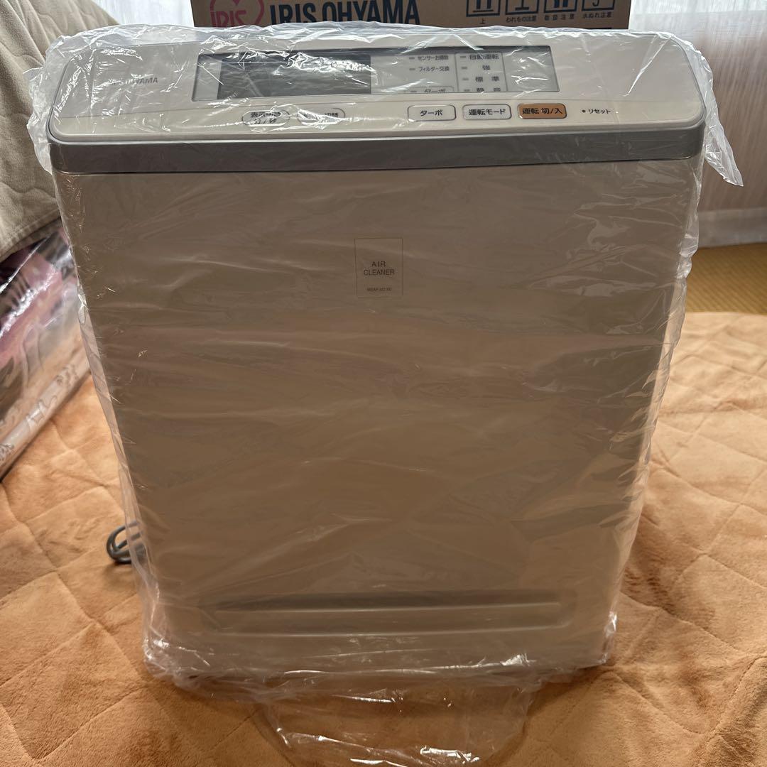 モニター空気清浄機 MSAP-AC100-W (未使用品)