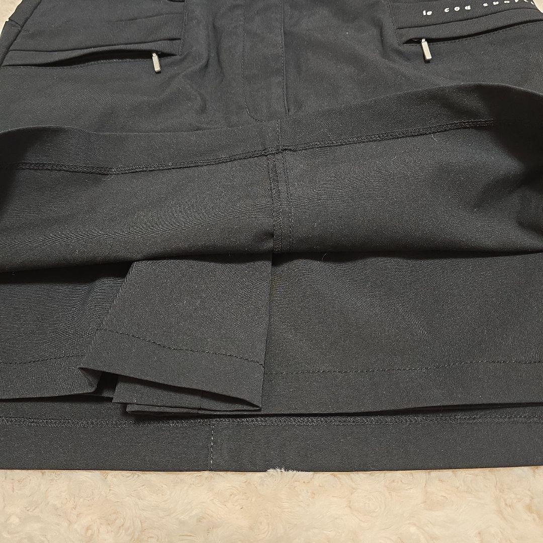 [新品]LECOQ GOLF ルコック ストレッチスカート ブラック系 9
