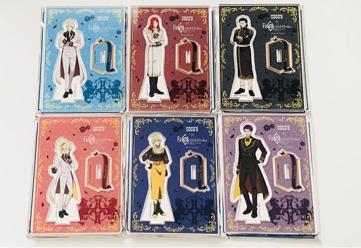 再入荷 Fgo ココス限定 オリジナルアクリルスタンドパネル 円卓の騎士セット キャラクターグッズ Kesla De