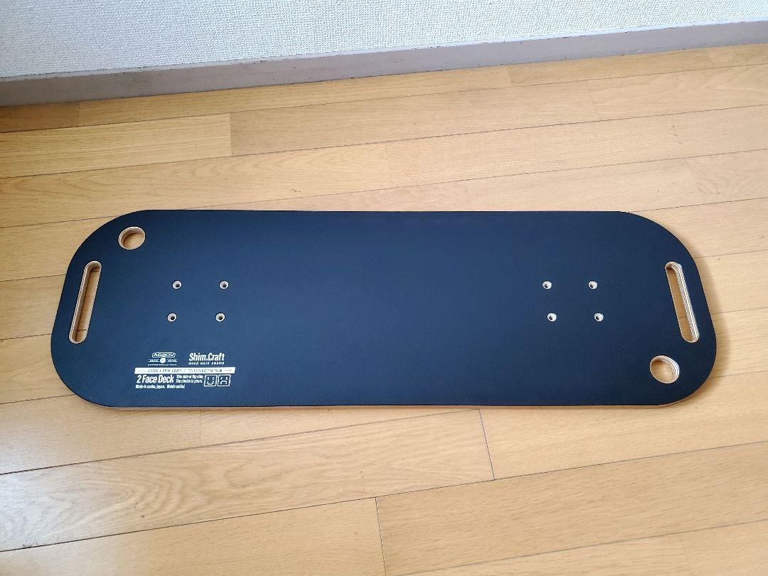 Shim.craft×AS2OV 別注2FaceDeck BLACK/GREY