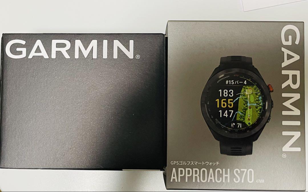 ラウンド用品・アクセサリー GARMIN Approach S70 47mm Black