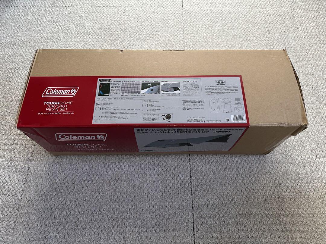 【新品未開封品】コールマン タフドームエアー/240＋ヘキサセット タフドームエアー/240+ヘキサセットの通販｜キャンプ用品の