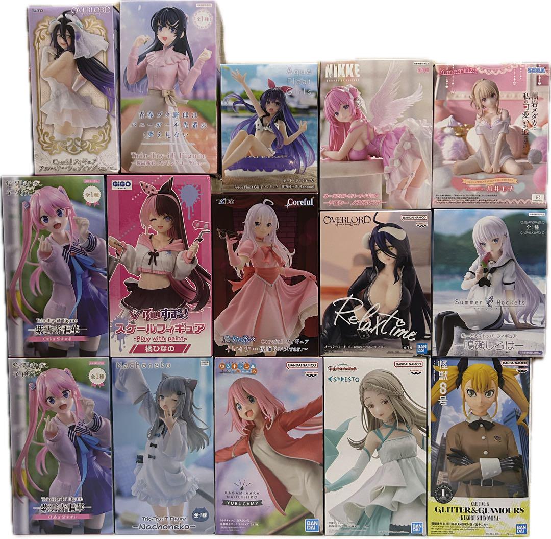 美少女 プライズ フィギュア まとめ売り 美少女、プライズフィギュアまとめ売り。①