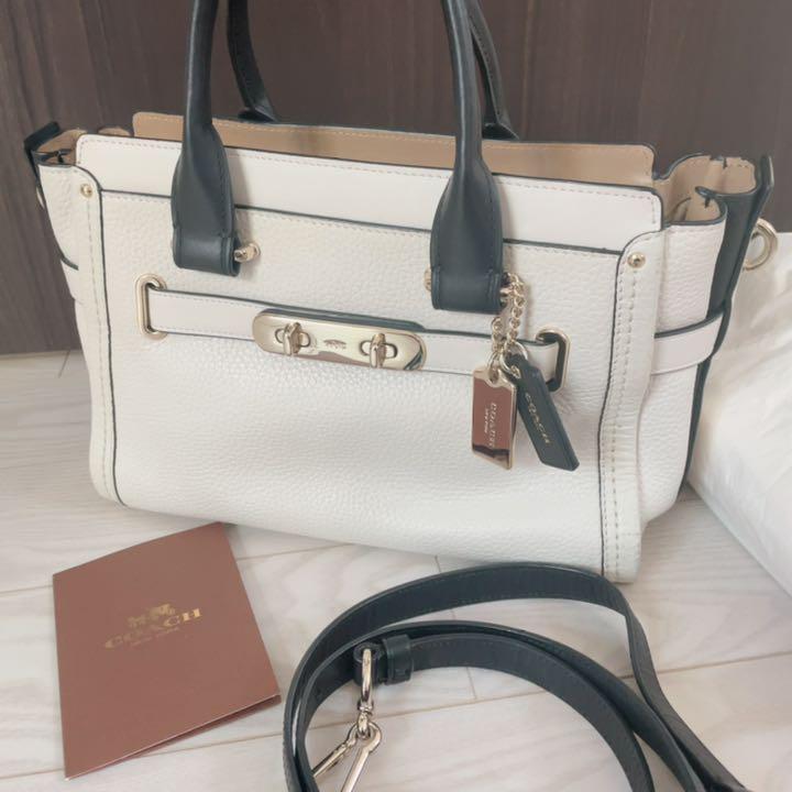 COACH　スワッガー27 　取り外し可能ストラップ　入学式 COACHスワッガー27 取り外し可能ストラップ入学式