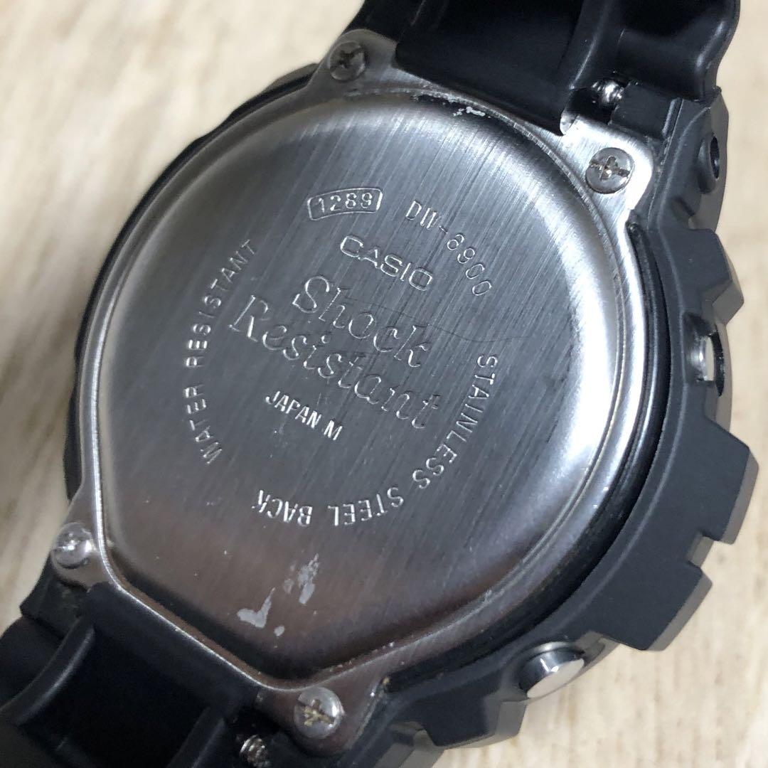 【ヴィンテージ美品】G-SHOCK 初代DW-6900ベゼル・ベルト・電池新品