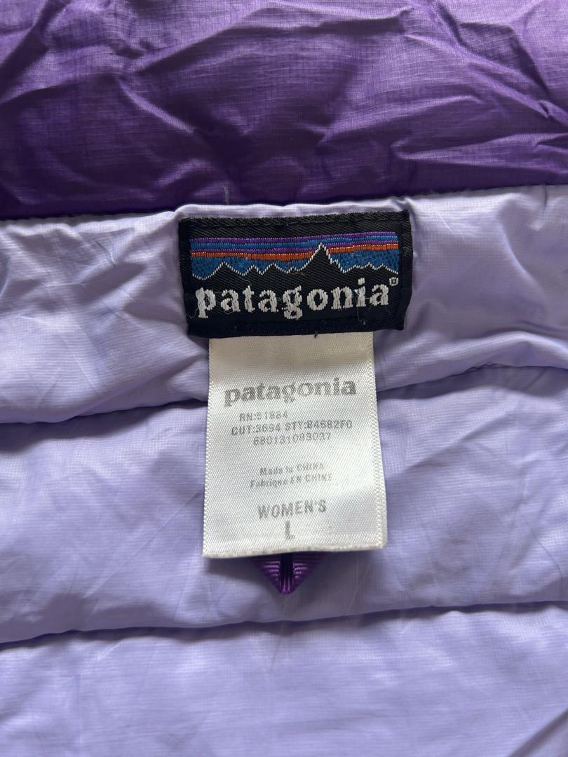 パタゴニア　Patagonia ナノパフ　パープル　サイズL