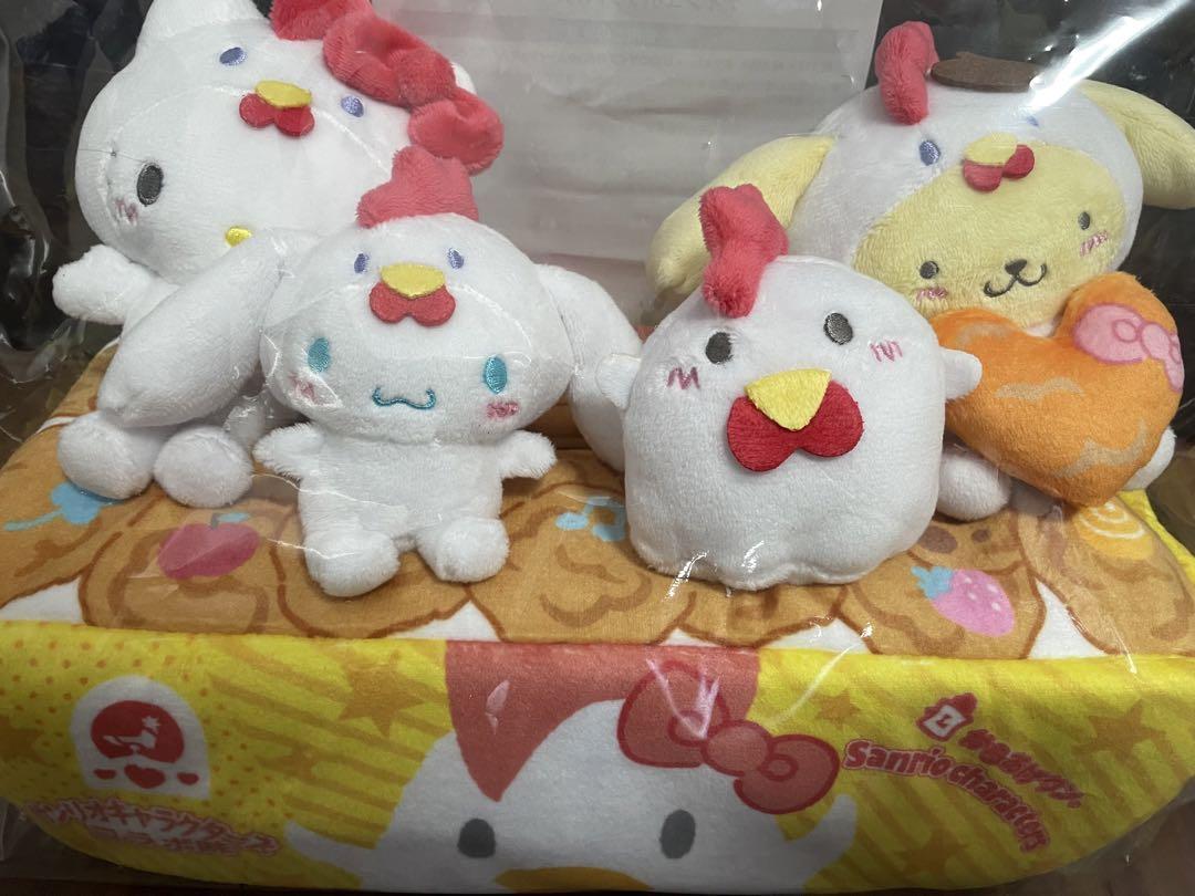 レア】サンリオ×からあげクン エンタメチャンス賞 ティッシュ