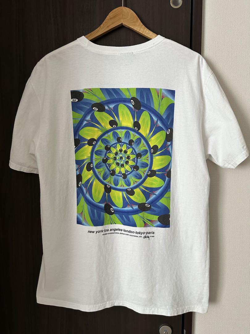 ステューシーstussy STUSSY 8ボール オールドステューシー Lサイズ