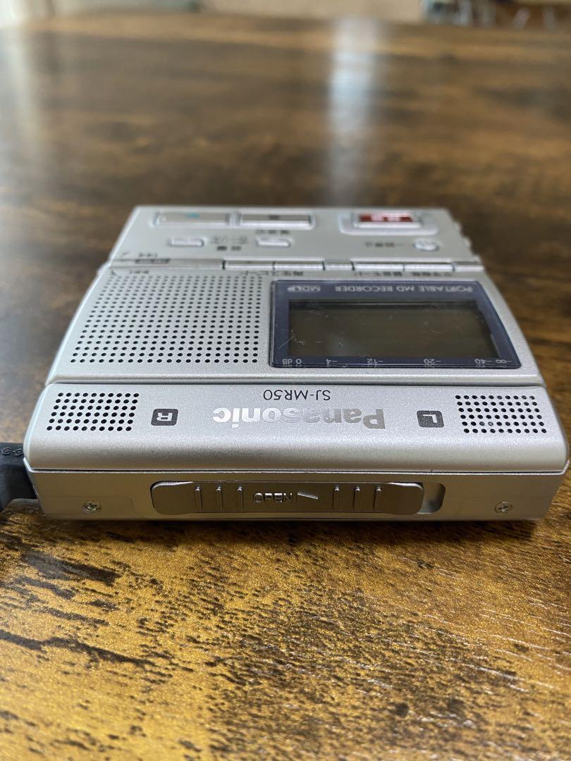 Panasonic ポータブルMDレコーダー