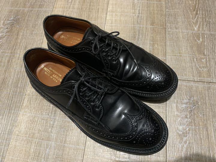 オールデン alden ロングウィング コードバン バリーラスト US7 別注