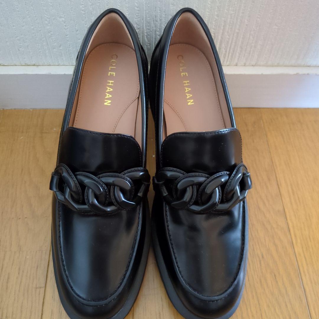 ✨♦新品未使用コールハーン厚底チェーンローファーシューズ