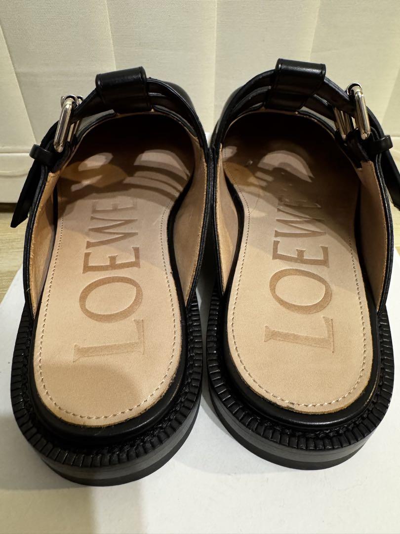 【裏張り済】LOEWE カンポ メリージェーン ミュール サンダル LOEWE ロエベ ミュール/LOEWE CAMPO MARY JANE MULE【大きい