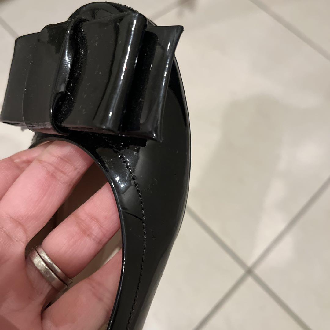 PRADA フラットシューズ パテントパンプス 35