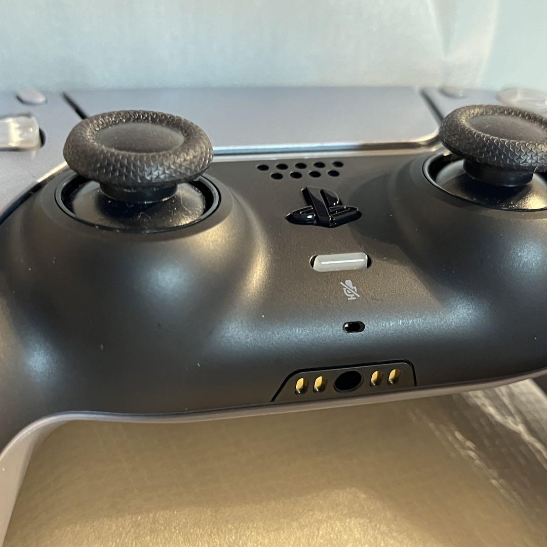 PS5 DualSense ワイヤレスコントローラー スターリング シルバー