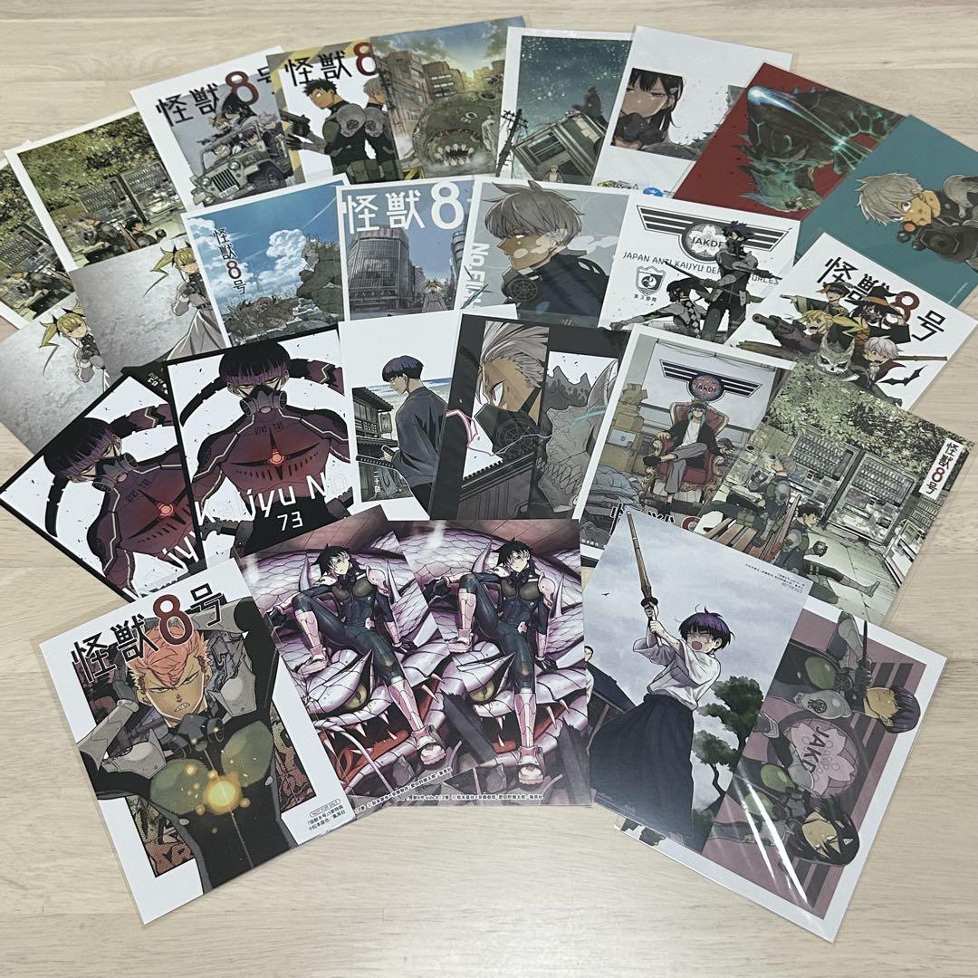 怪獣8号sideB韓国特装版イラストカードアクリルキーホルダー