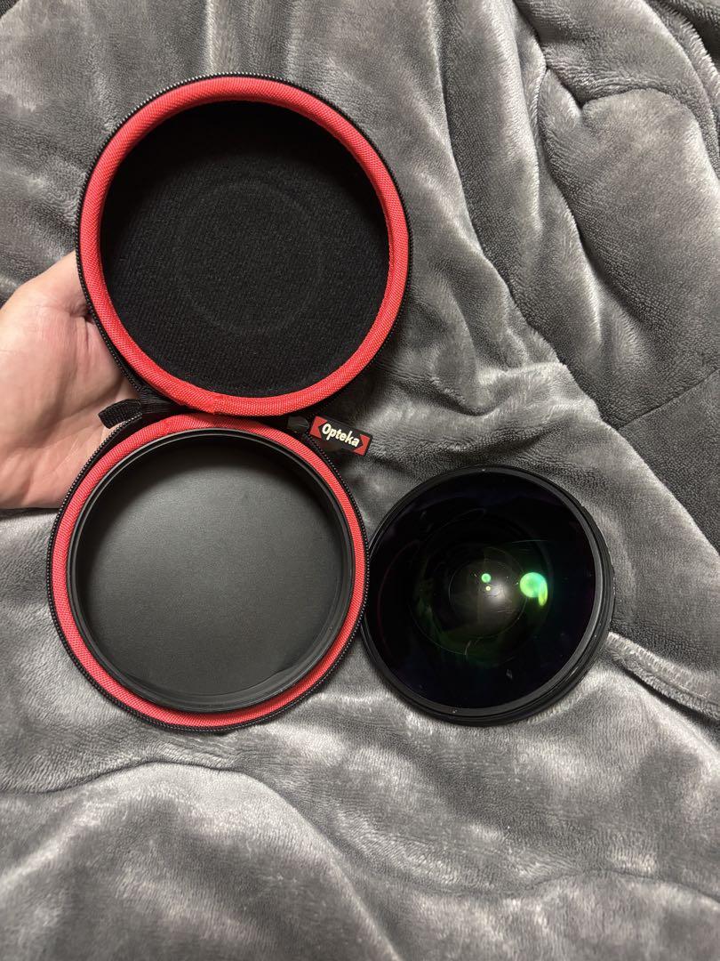 opteka 58mm フィッシュアイレンズ