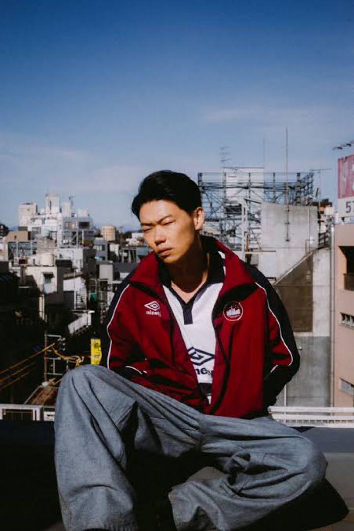 9090×Umbro Stripe Game Shirt ゲームシャツ