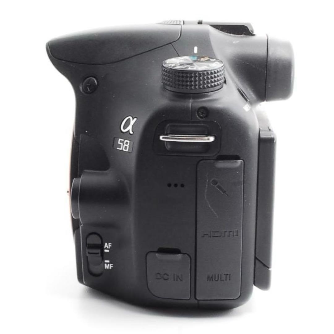 8コマ連写❤️SONY α58❤️ 動体撮影に強い❤️ダブルレンズ❤️一眼レフ 8コマ連写❤️SONY α58❤️ 動体撮影に強い❤️ダブルレンズ❤️一眼レフ