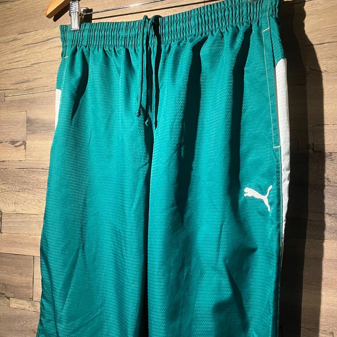 PUMA ピステ　セットアップ　グリーン/90s/ナイロンジャケット