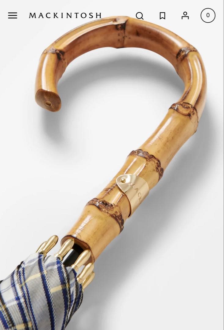 【Macintosh】ヘリオット ワンギー ハンドル スティック アンブレラ