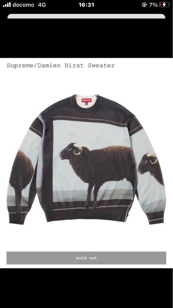 Lサイズ　Supreme ダミアンハーストコラボ　セーター
