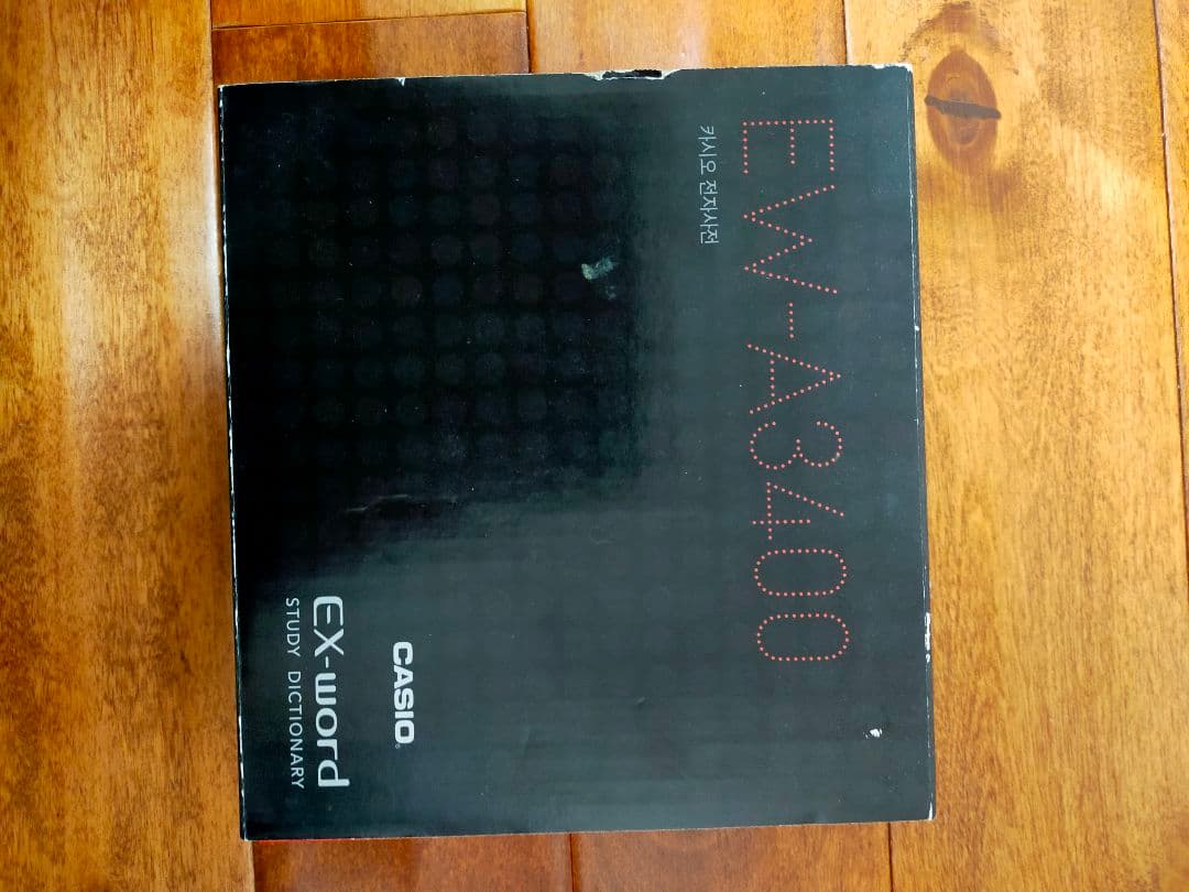 CASIO EX-word EW-A3400 電子辞書 レッド 韓国語版 CASIO EX-word EW-A3400 電子辞書 レッド 韓国語版