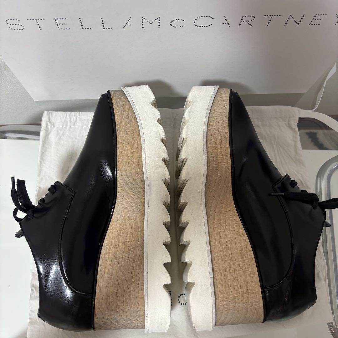 STELLA McCARTNEY 黒 厚底シューズ