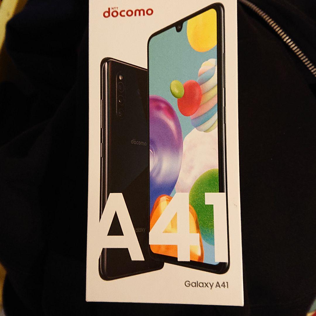 Galaxy A41 ブラック
