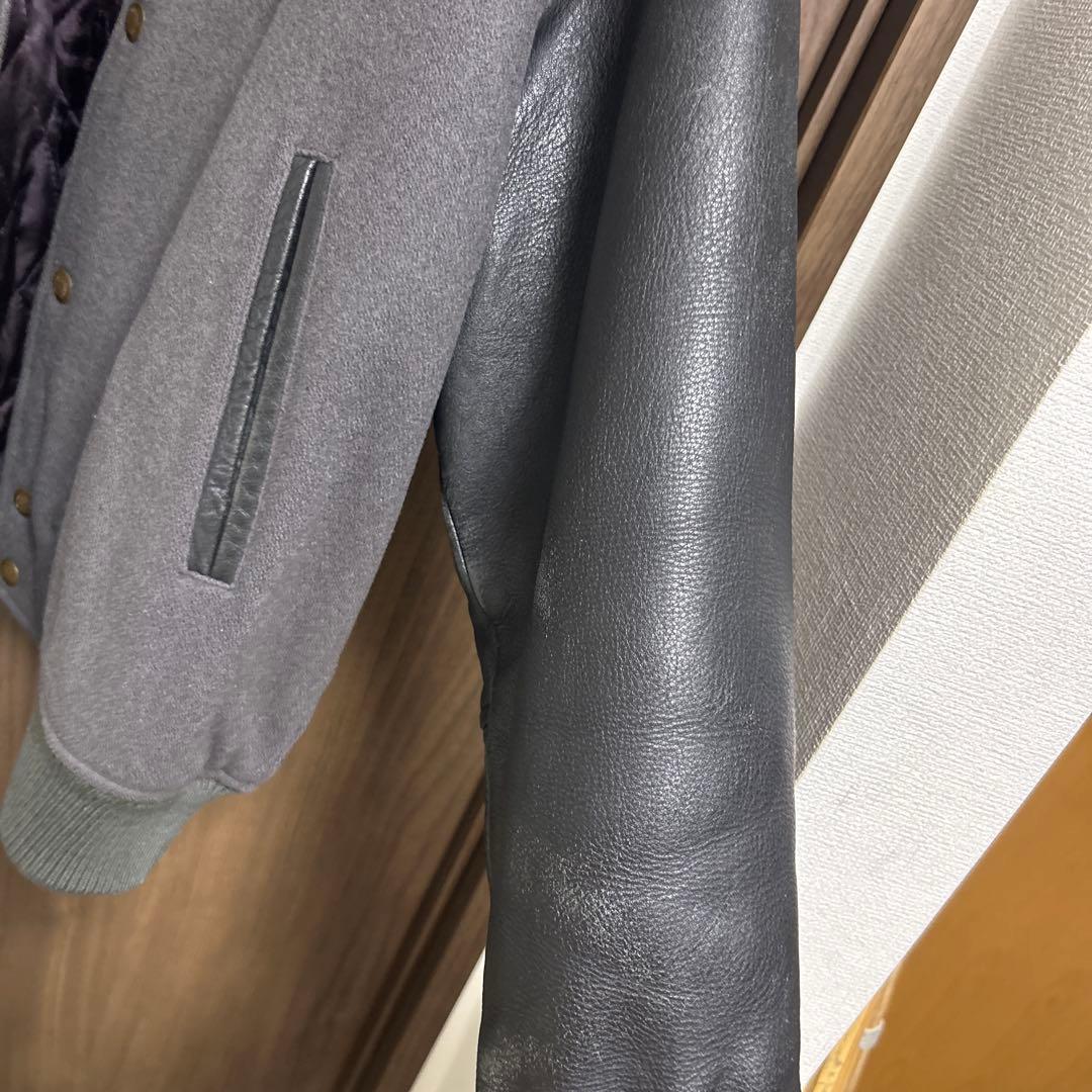 80年代ヴィンテージハリウッドムーブバーシティ革ジャケットLサイズ