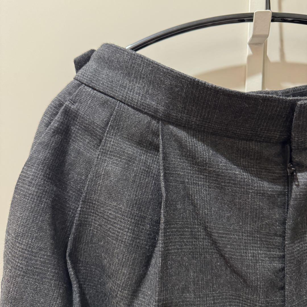 SACRA サクラ 2024AW CHECK SHORT PANTS