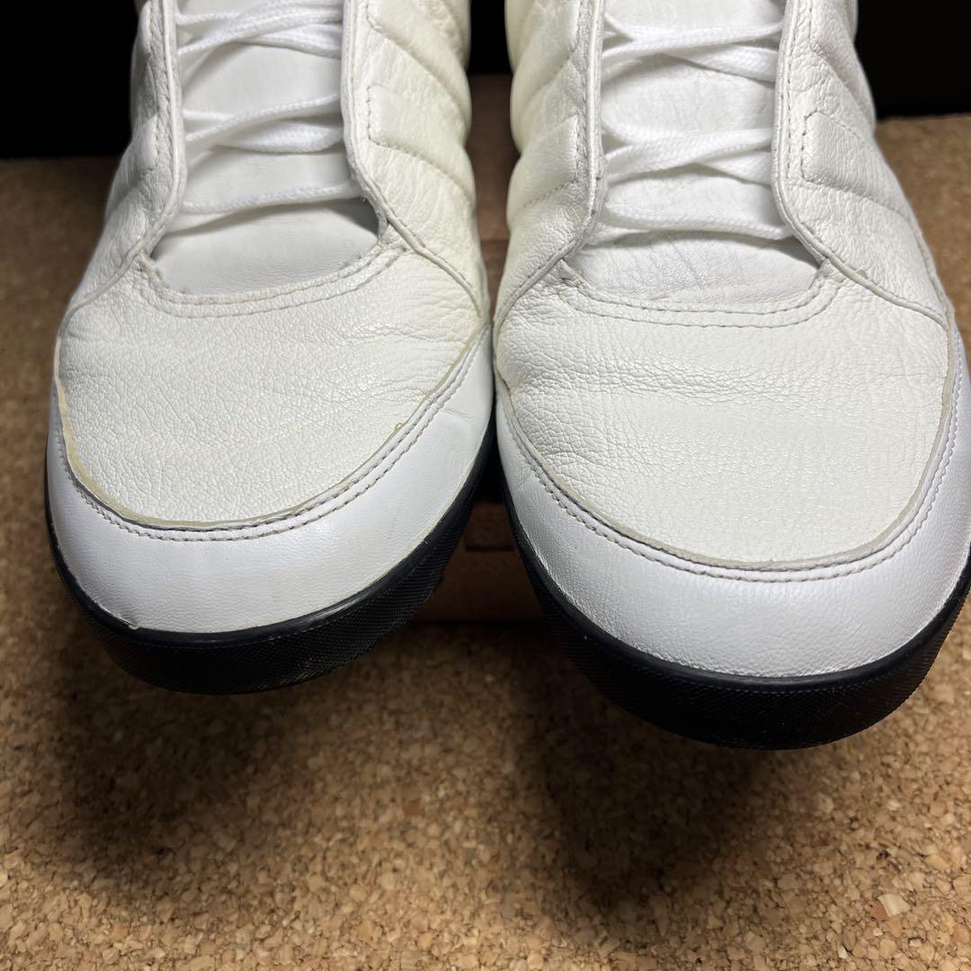 Y-3 ホワイト ハイカットスニーカー YOHJIーYAMAMTO/26.5cm