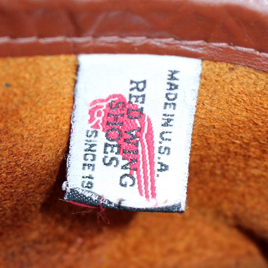 縦刺繍羽根タグ Red Wing レッドウィング 875 セッター モックトゥ
