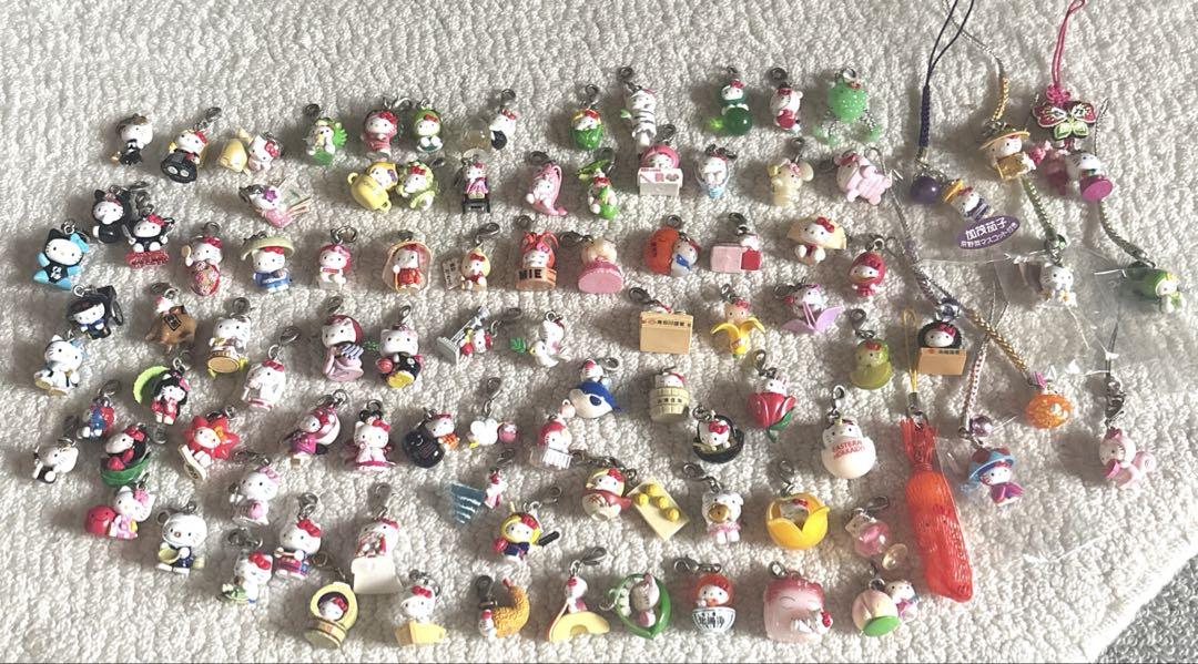 ご当地キティ ハローキティ ファスナーマスコット 104個セット　タグ付き