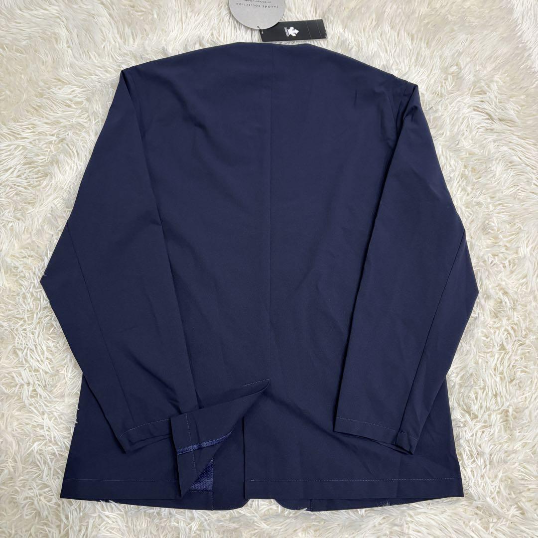 新品　デサント ジャケット　ノーカラージャケット　ビジネス　ゴルフ　XL