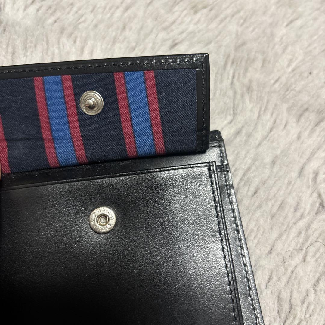 TAKEO KIKUCHI 二つ折り財布 ネイビー