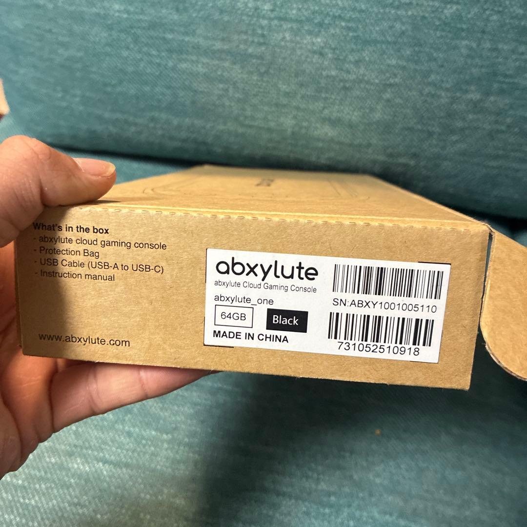 abxylute ハンドヘルド 7インチ RAM4GB ROM64GB 美品 abxylute ハンドヘルド 7インチ RAM4GB ROM64GB 美品