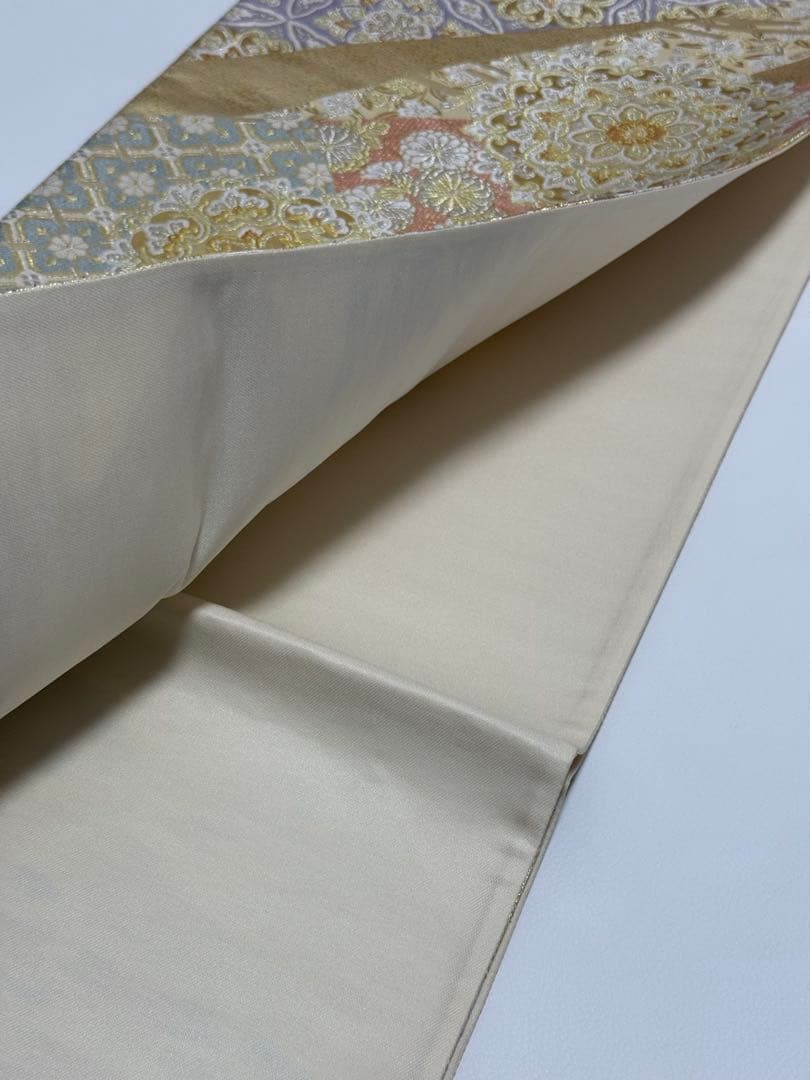 【新品未使用】 志都香織物 袋帯 西陣織 未仕立て 正絹 フォーマル 式事 09 【新品未使用】 志都香織物 袋帯 西陣織 未仕立て 正絹 フォーマル 式事 09