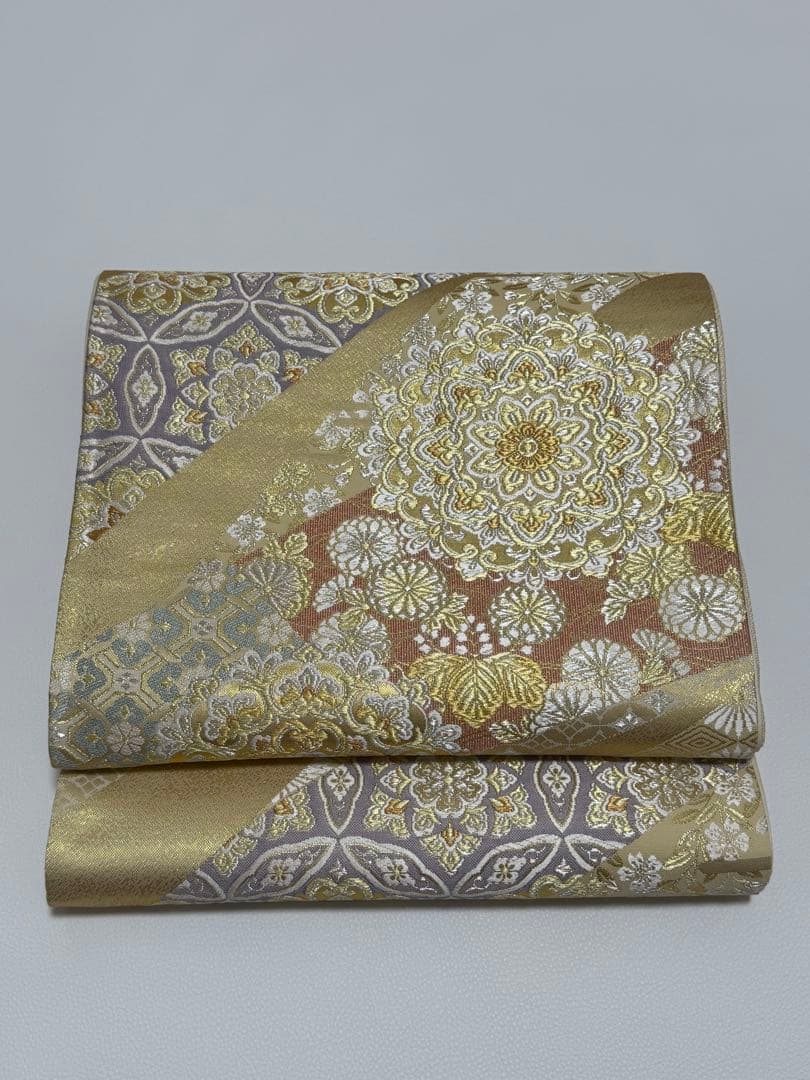 【新品未使用】 志都香織物 袋帯 西陣織 未仕立て 正絹 フォーマル 式事 09 【新品未使用】 志都香織物 袋帯 西陣織 未仕立て 正絹 フォーマル 式事 09